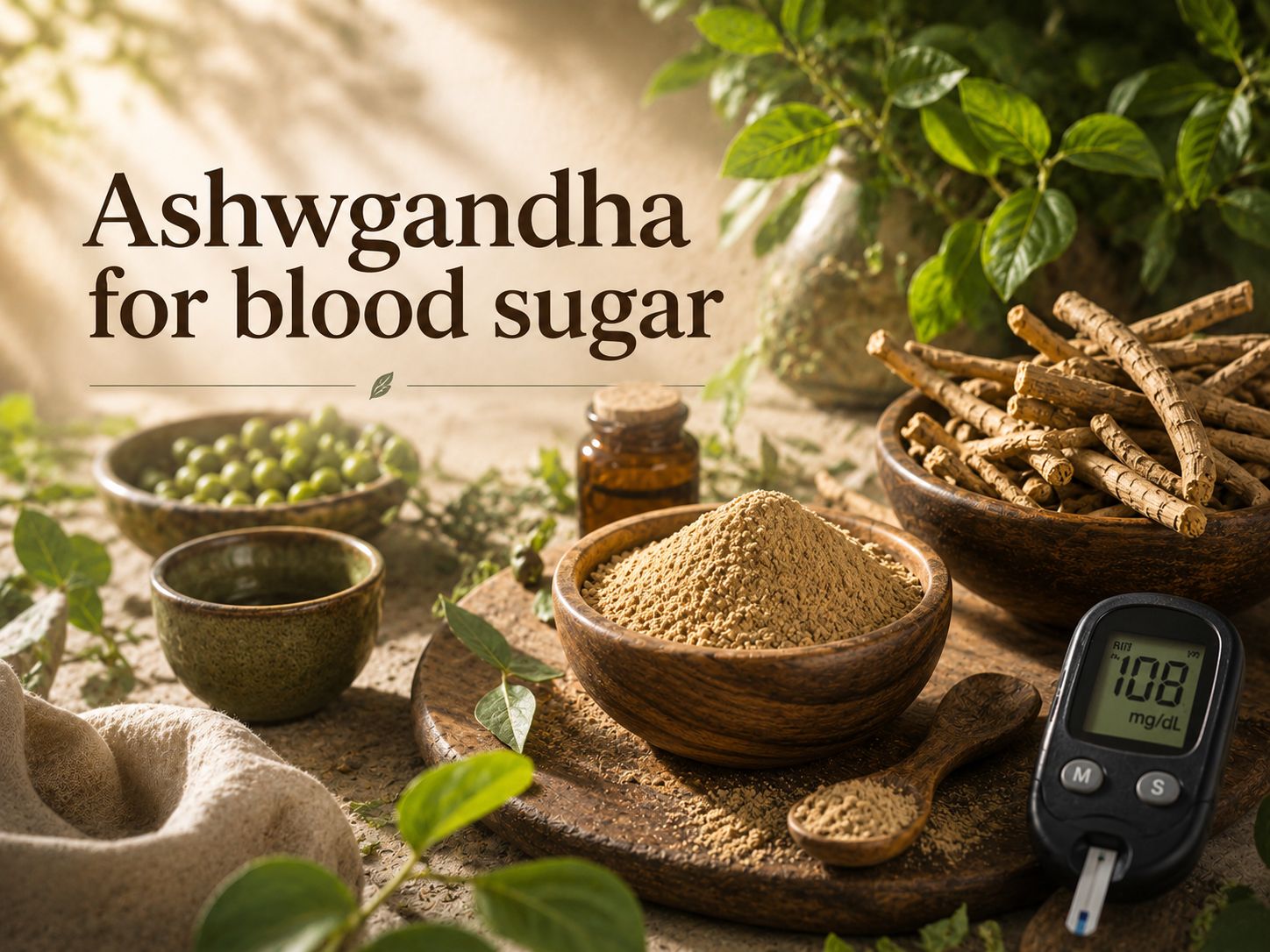 Ashwagandha and blood sugar: the metabolic dimension most people miss