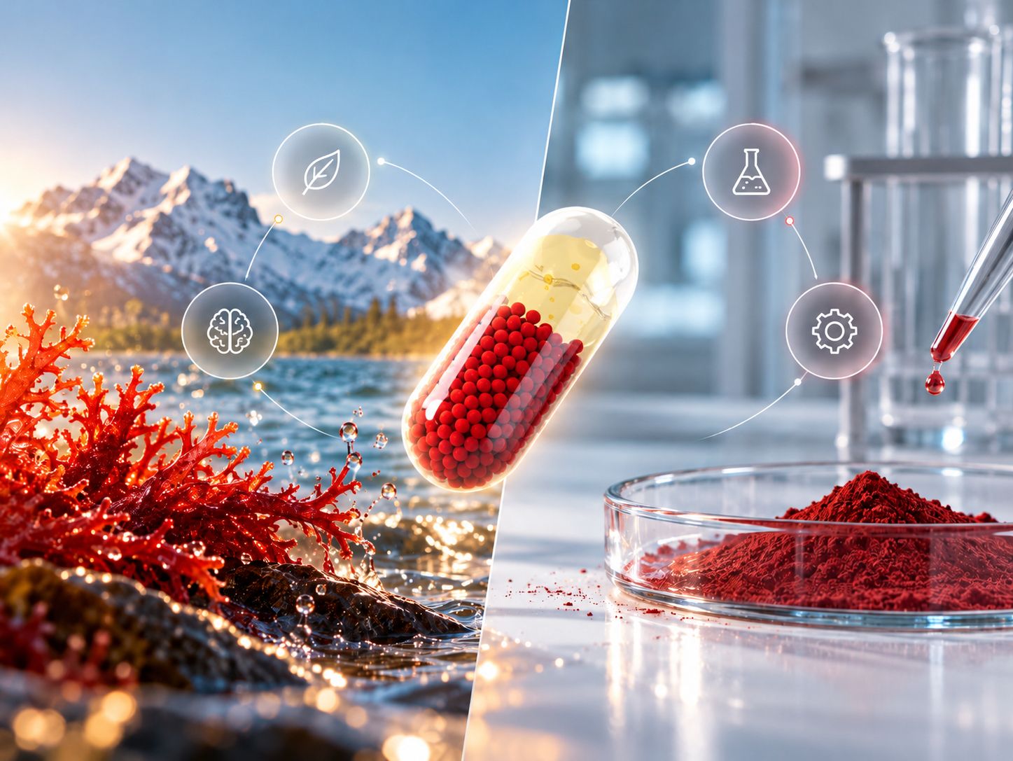 Natural vs synthetic astaxanthin: why the difference is not just about source