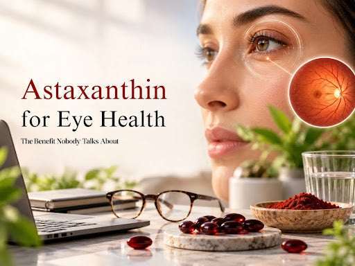 Astaxanthin for Eye Health — The Benefit Nobody Talks About