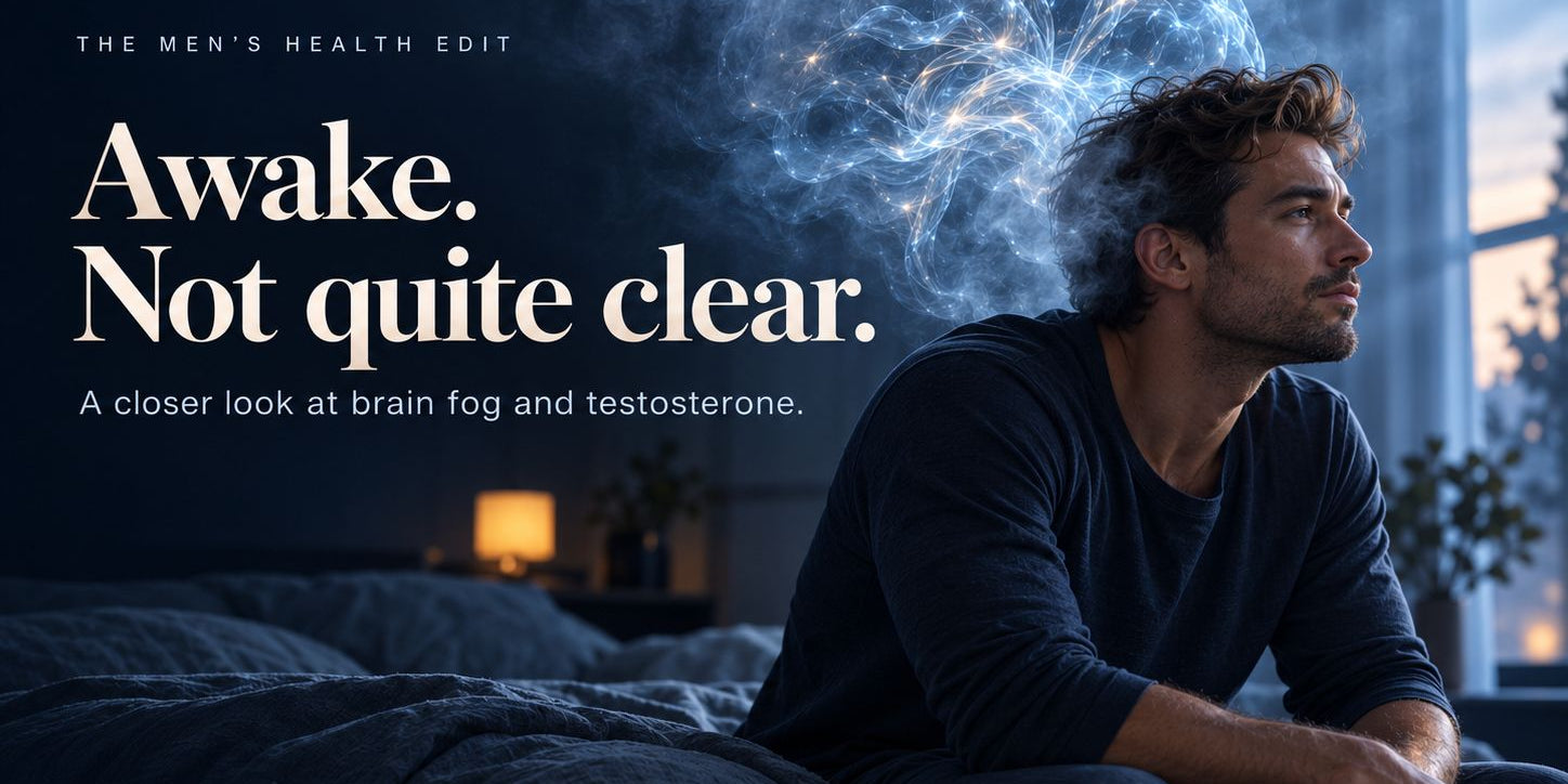 Brain fog in men: when it is a testosterone story, not a sleep story