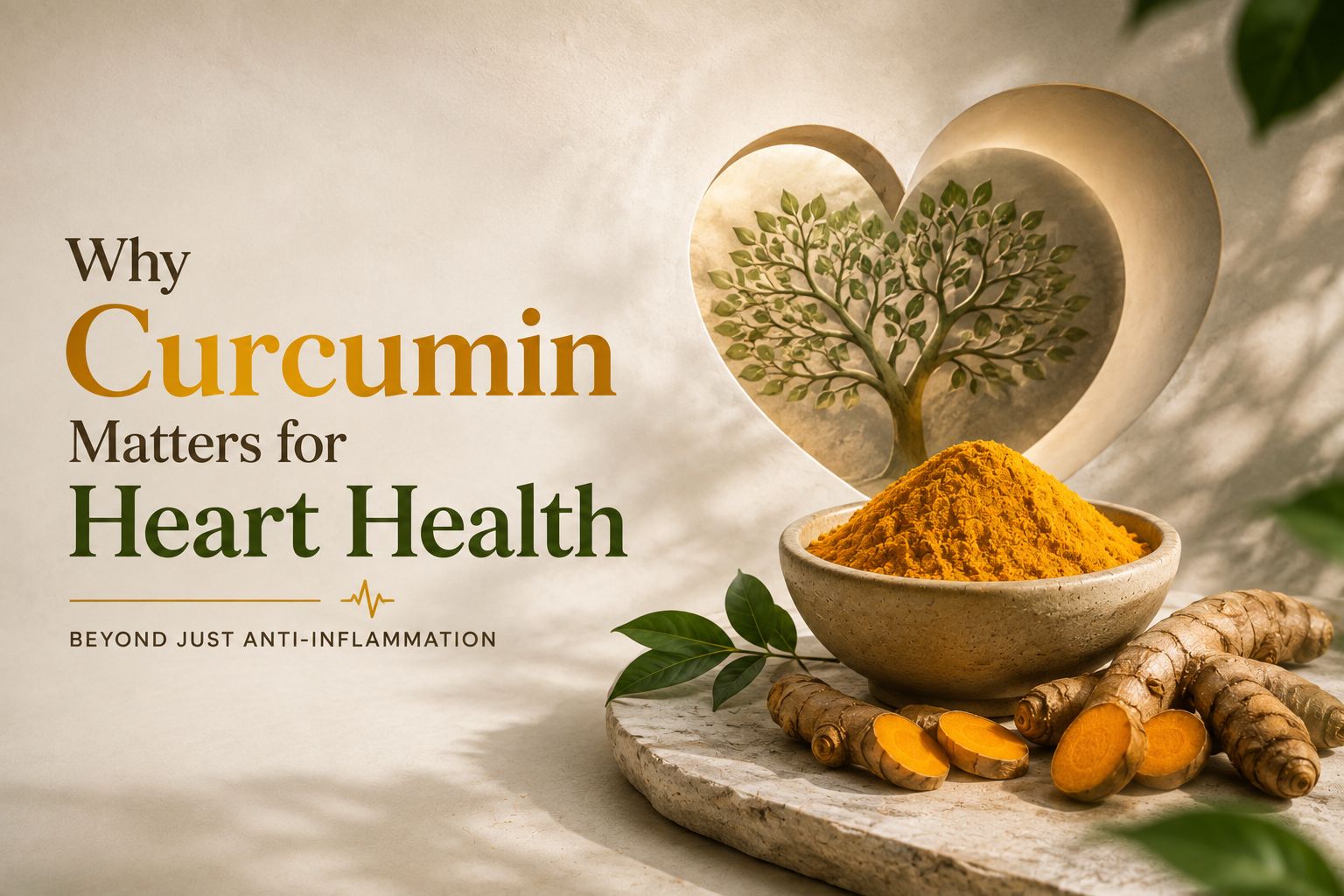 Why curcumin matters for heart health beyond just anti-inflammation