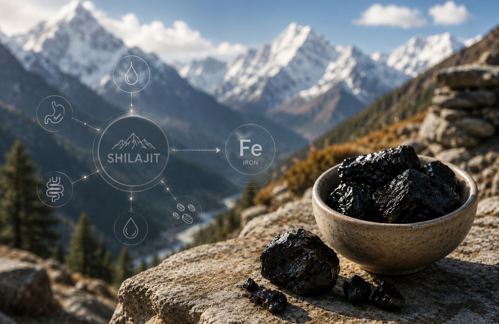 Shilajit and iron absorption: the connection every british woman needs to know about