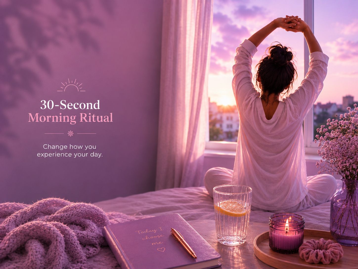 The 30-second morning ritual that changes how women experience their day