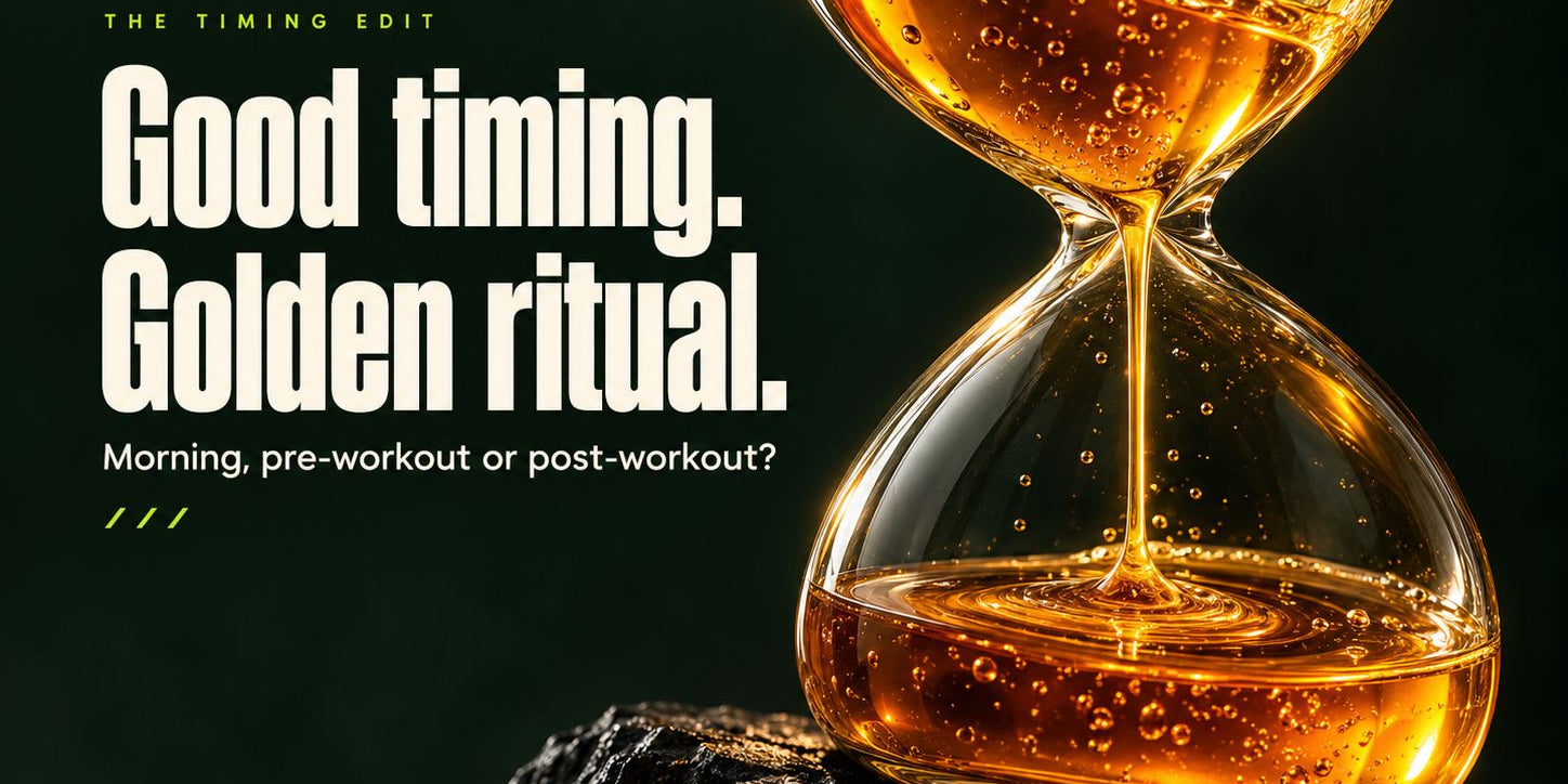 The best time to take Shilajit honey sticks: morning, pre-workout, or post-workout?