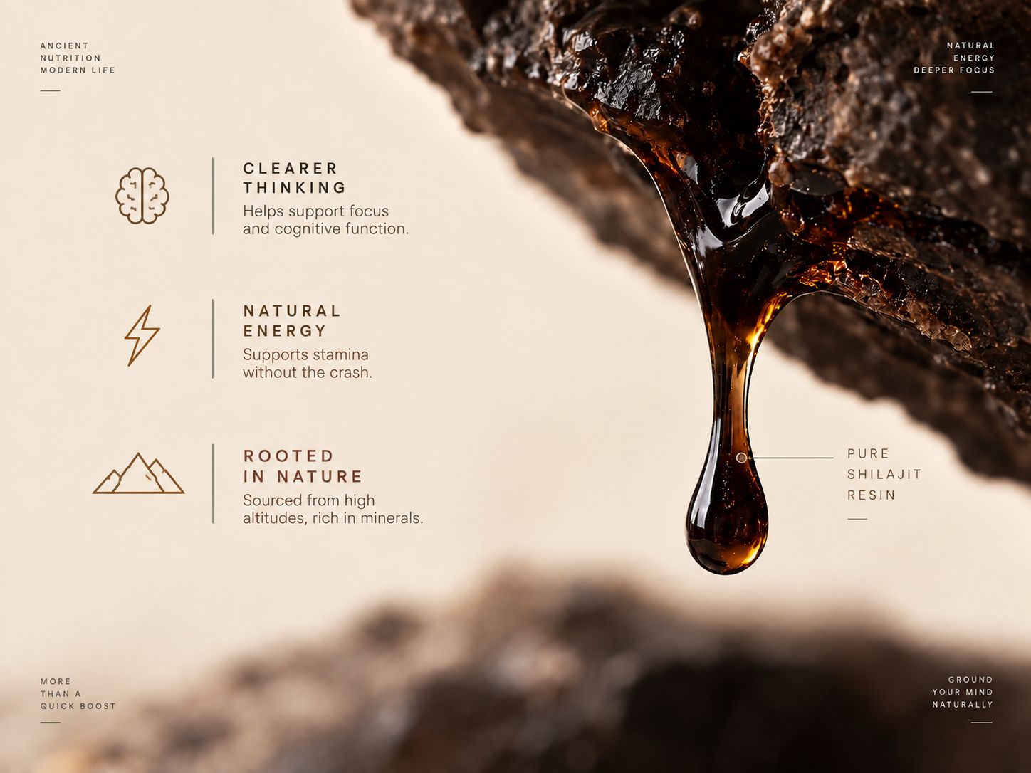 Mental clarity vs mental stimulation: why the distinction matters and where shilajit sits