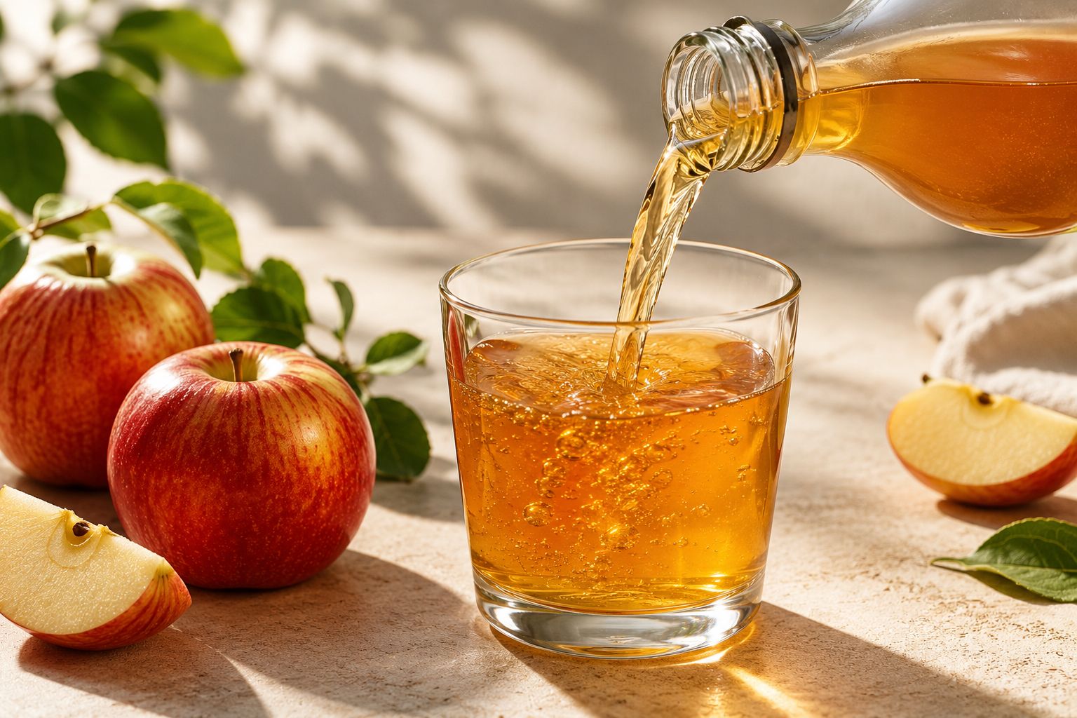 A day in the life of apple cider vinegar inside your body