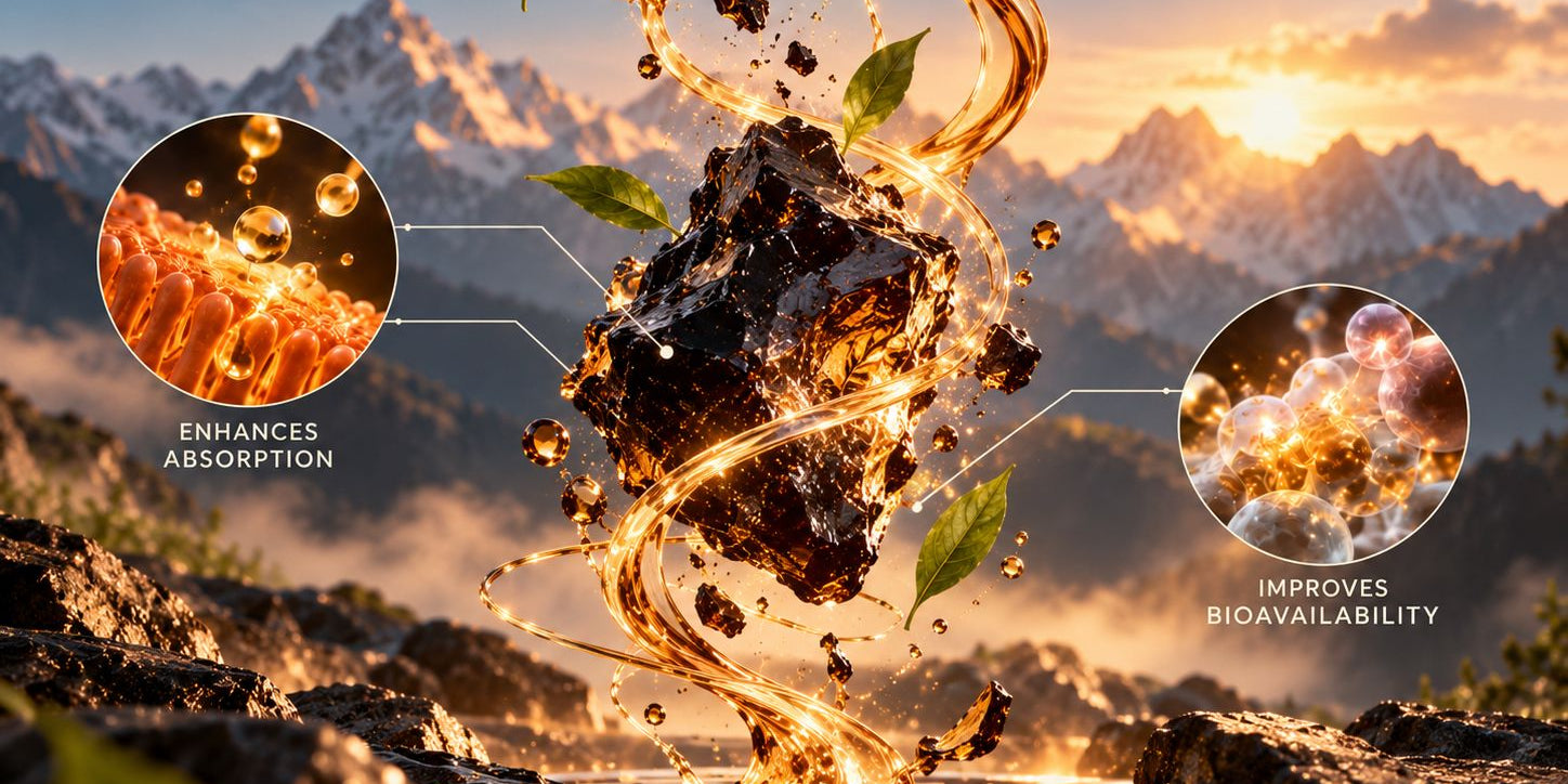 Why shilajit improves the bioavailability of everything else you take