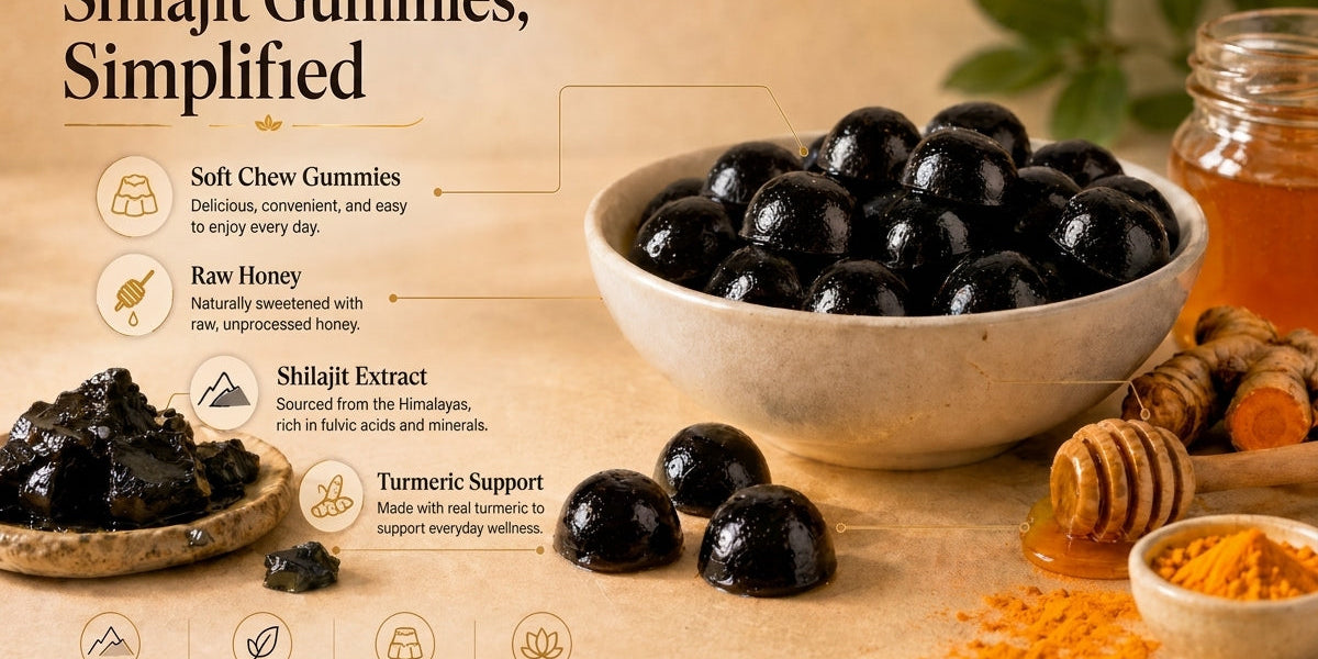 Shilajit gummies: the brilliant solution to the world's most inconvenient supplement