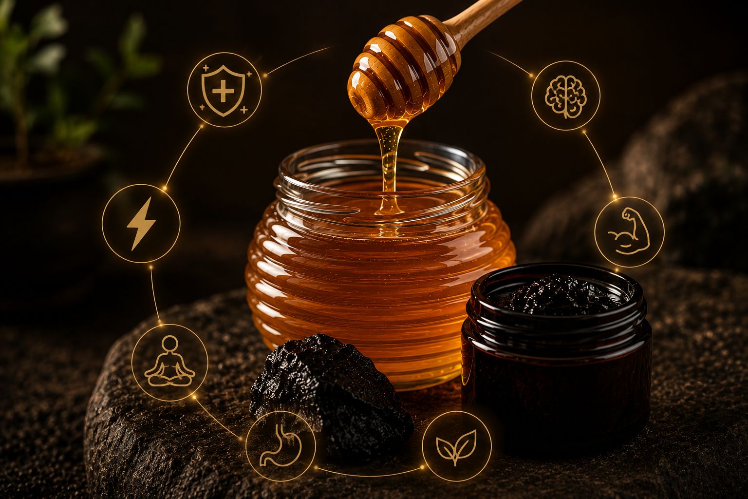 Honey and shilajit: two ancient ingredients, one remarkably intelligent combination