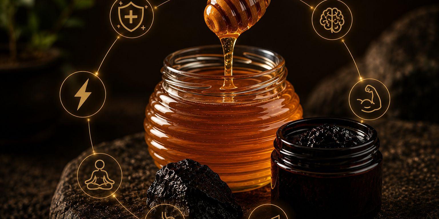 Honey and shilajit: two ancient ingredients, one remarkably intelligent combination