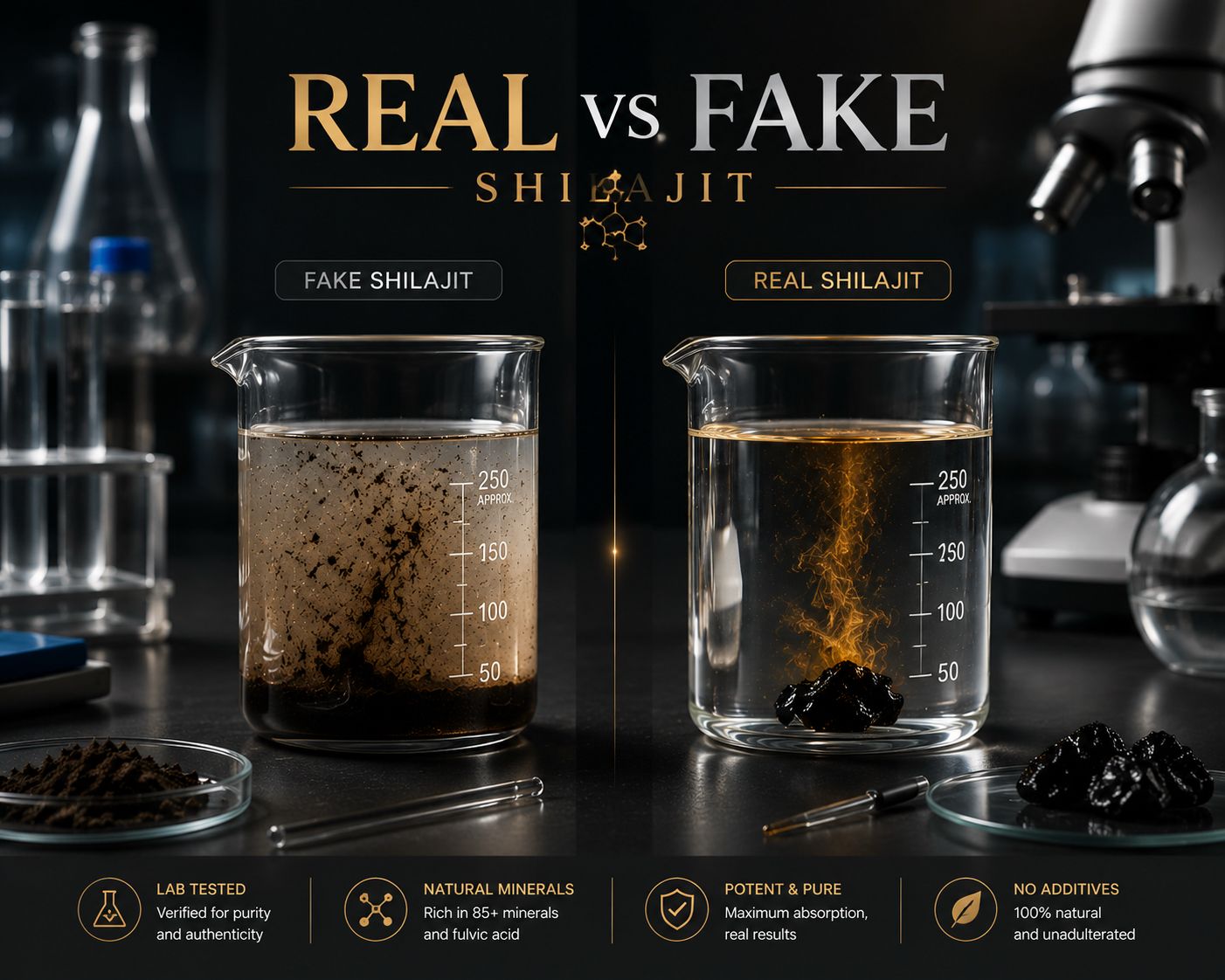 The shilajit fake vs real guide: what consumers need to know before buying