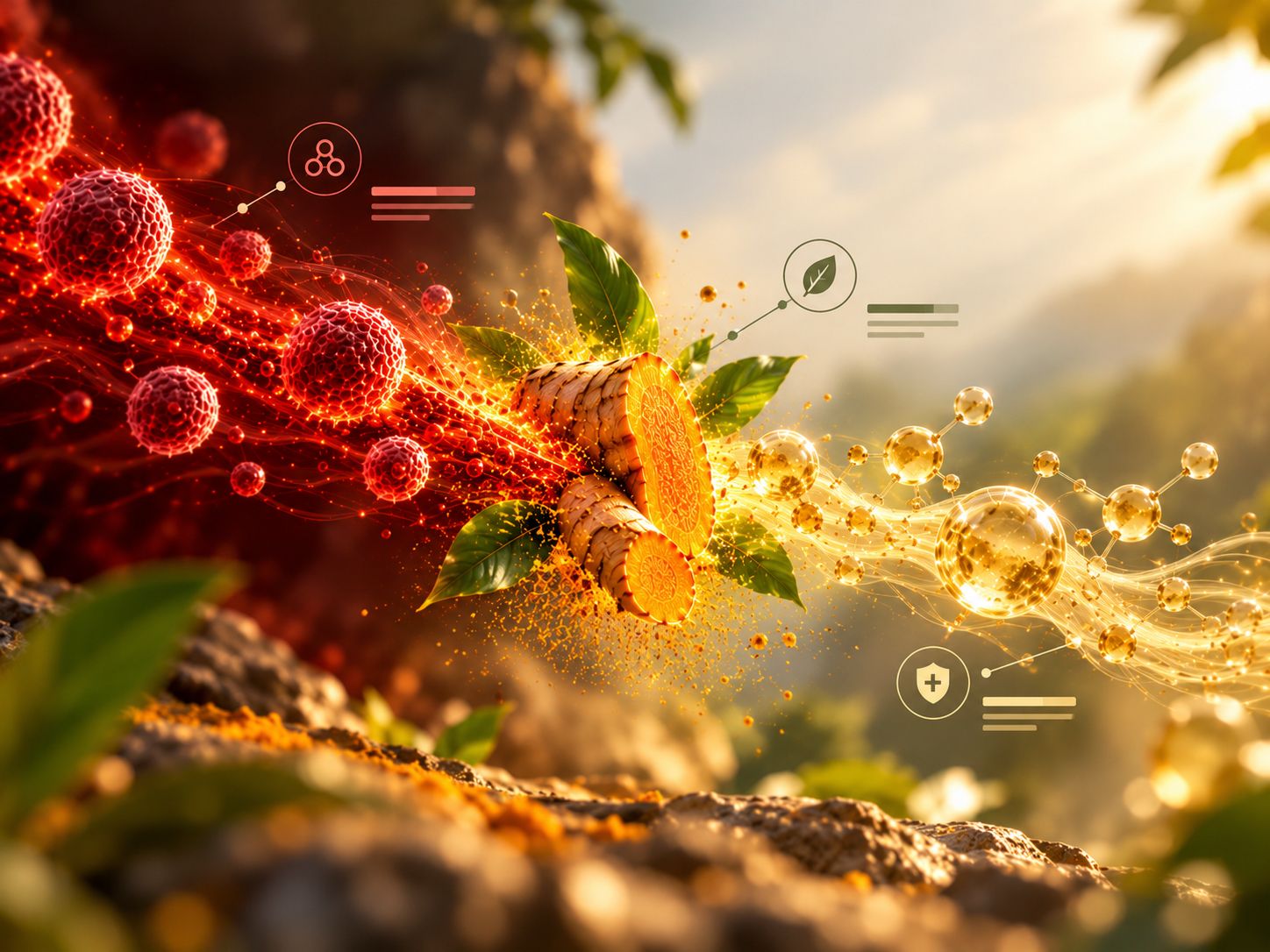 The natural anti-inflammatory that works like an upstream switch, not a painkiller