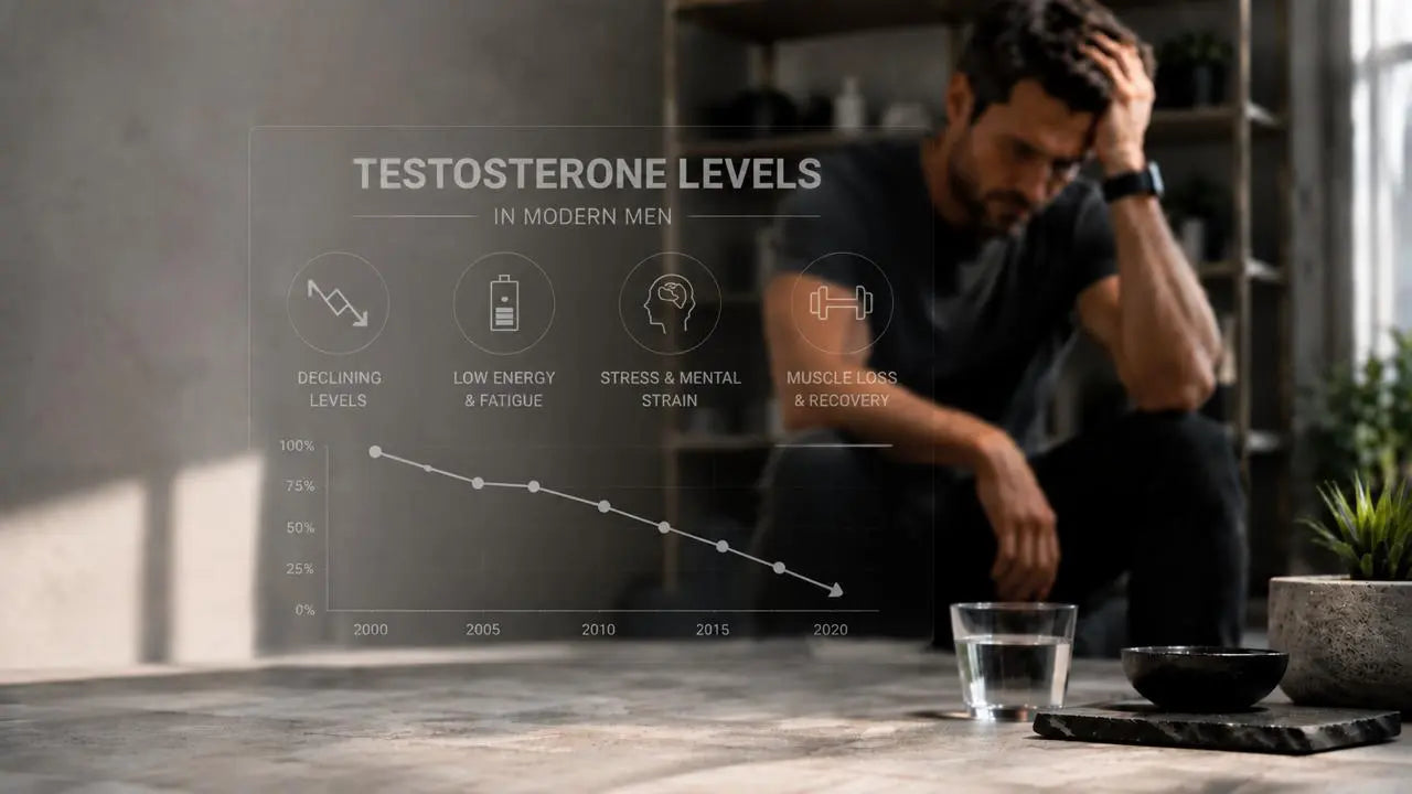 Men's testosterone is declining across generations here's what you need to know