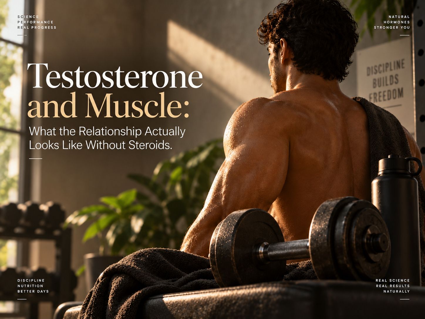 Testosterone and muscle: what the relationship actually looks like without steroids