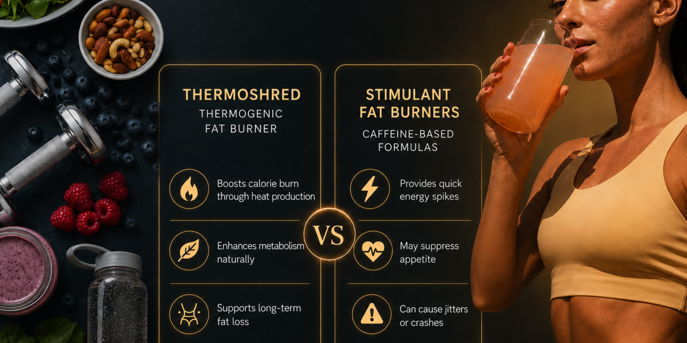 ThermoShred vs stimulant fat burners: an honest comparison