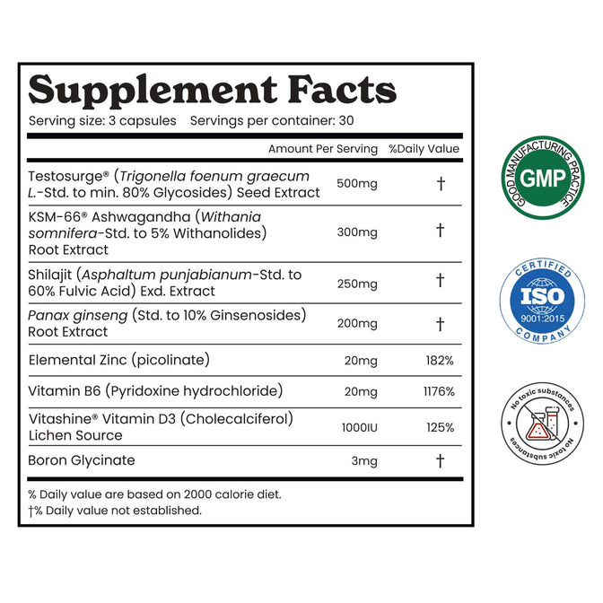TPMTBSAG90CX2-UK TPMTBSAG90C-UK - Testo Pro Capsules