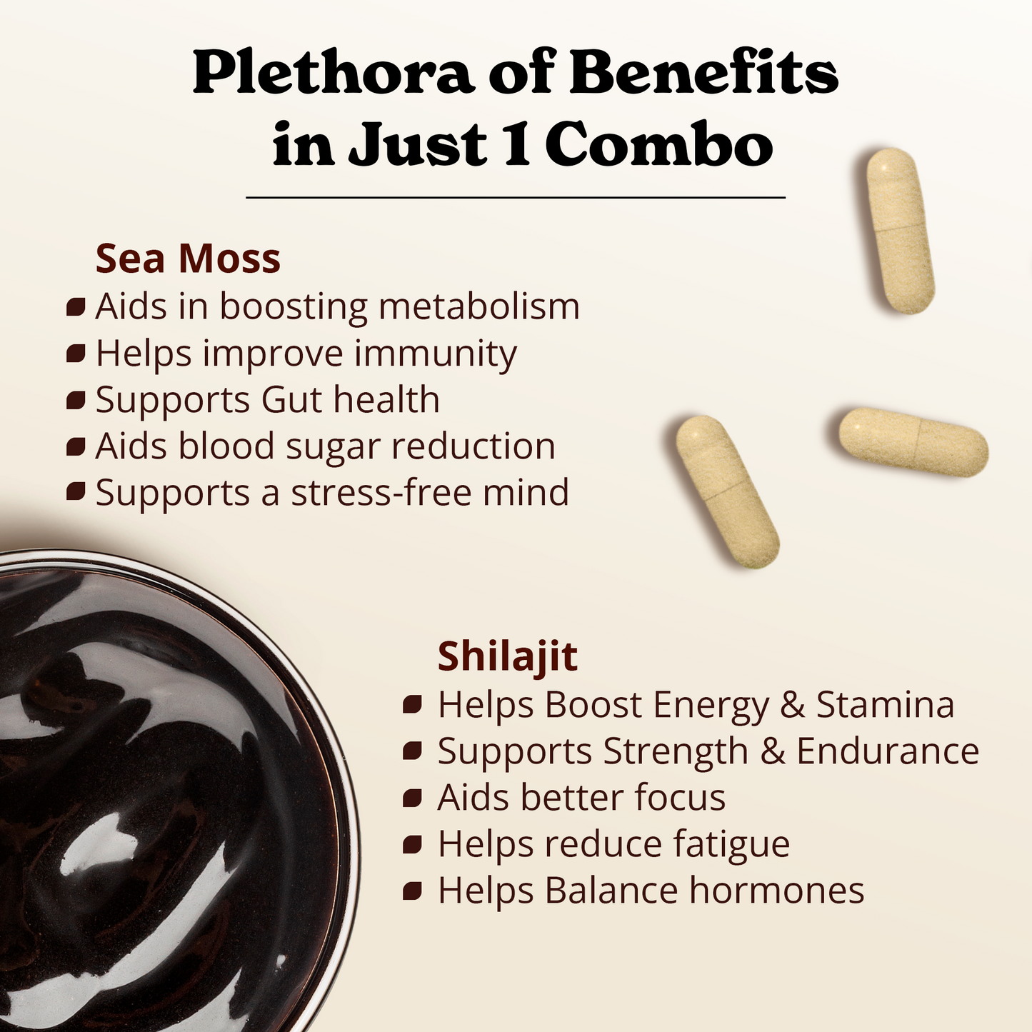 The Ultimate Energy Duo | Himalayan Shilajit & Irish Sea Moss |