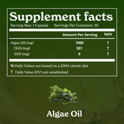 Vegan Omega-3 Algae Oil Capsule