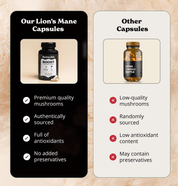 Lion's Mane Mushroom Capsules