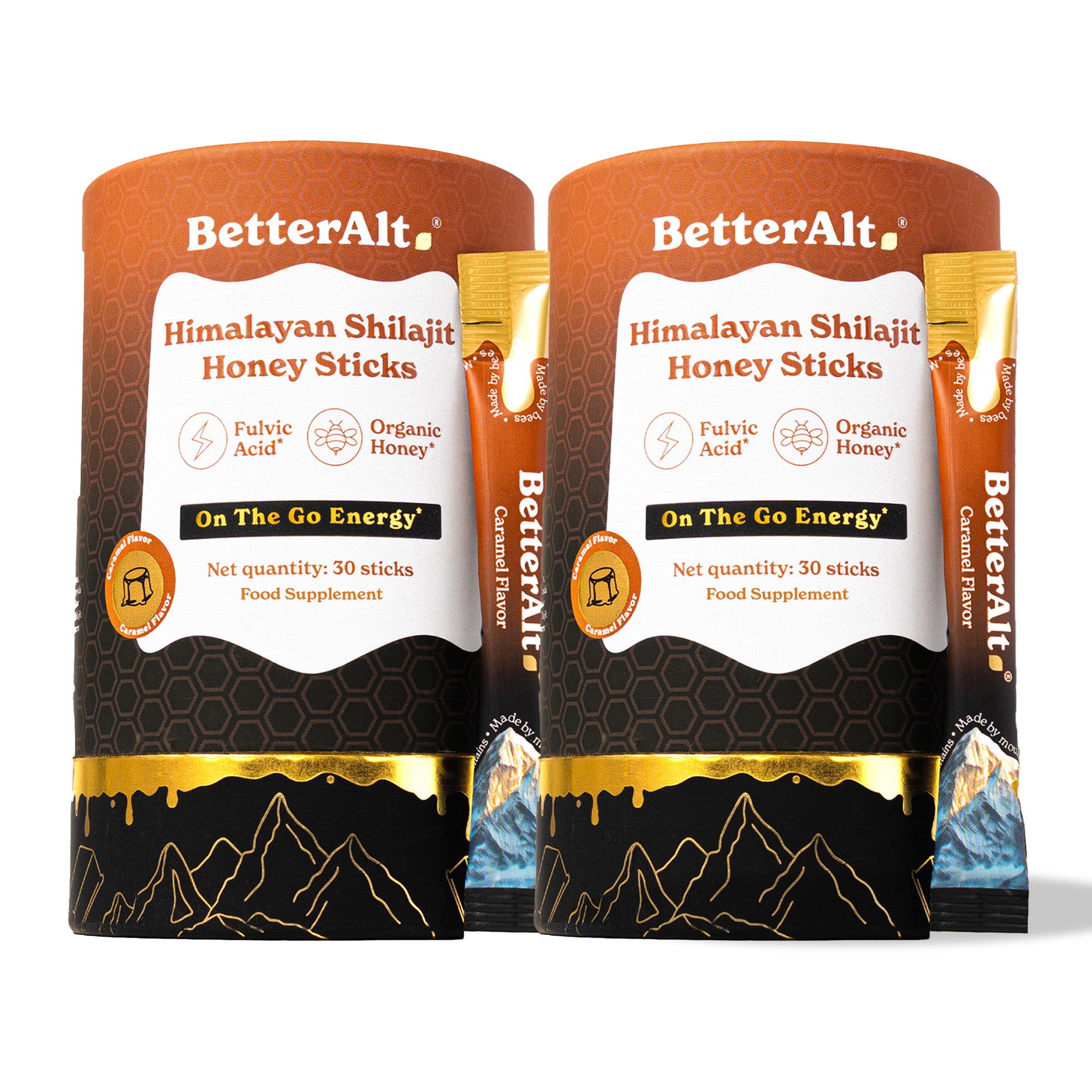 GOLD+ Shilajit Honey Sticks