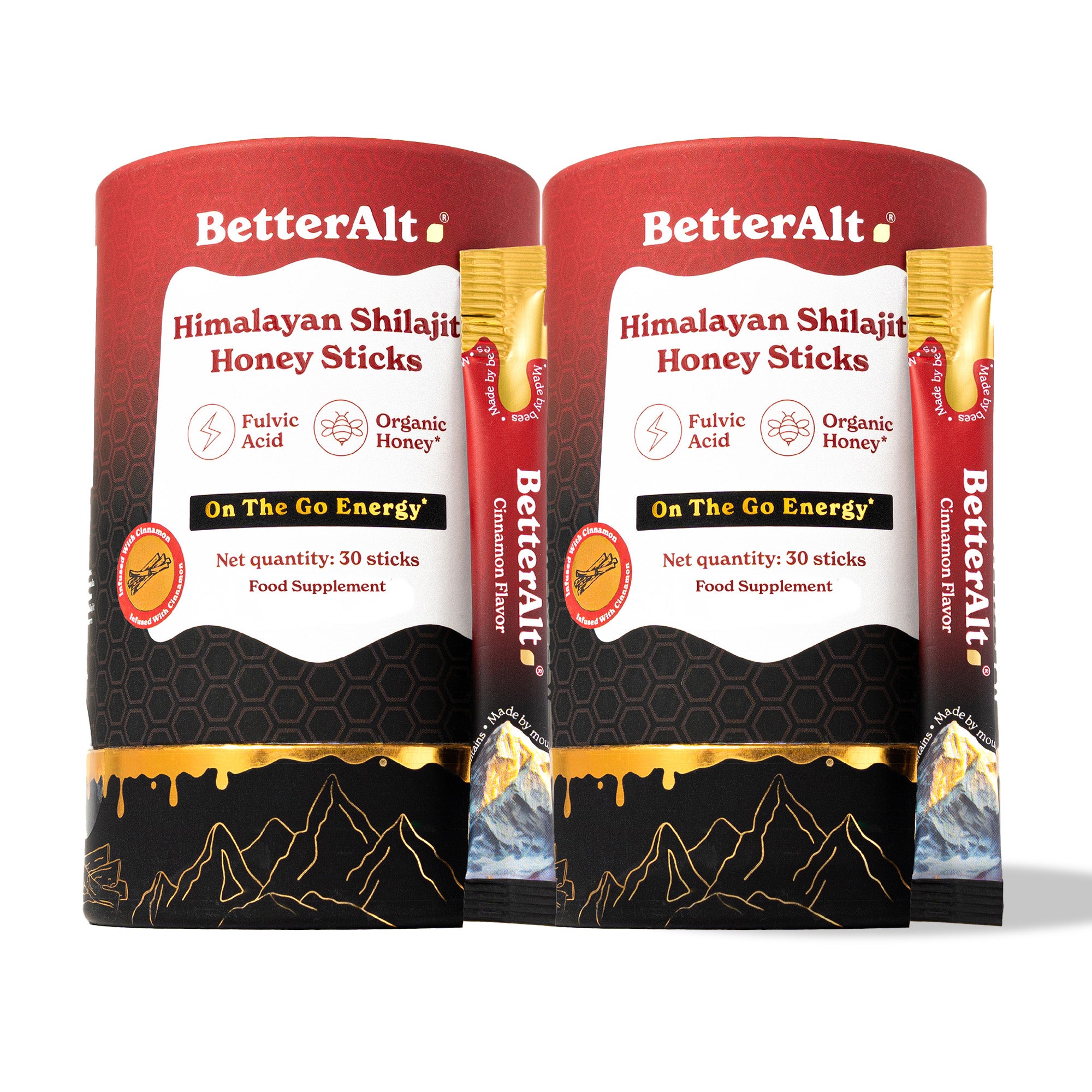 GOLD+ Shilajit Honey Sticks