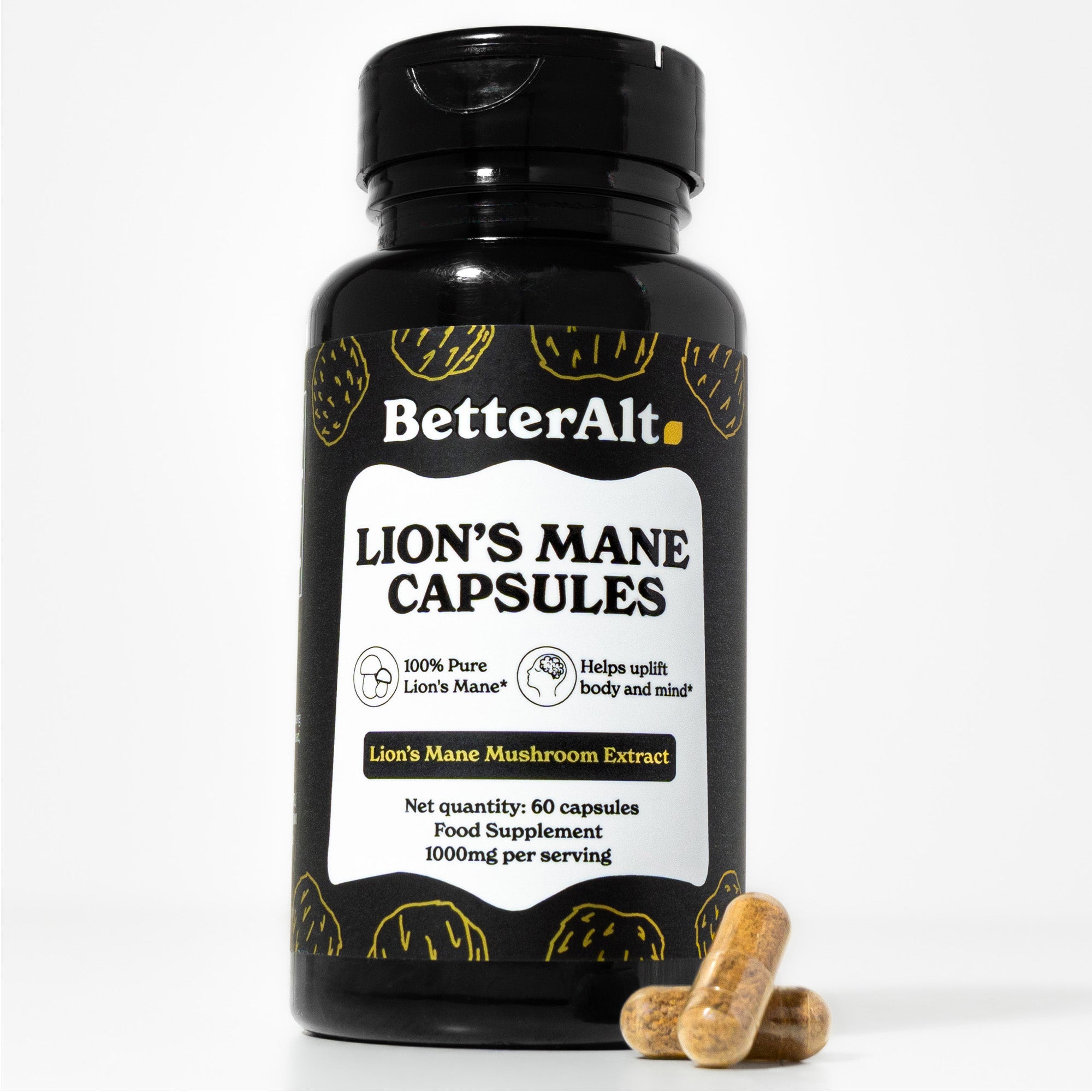 Lion's Mane Mushroom Capsules