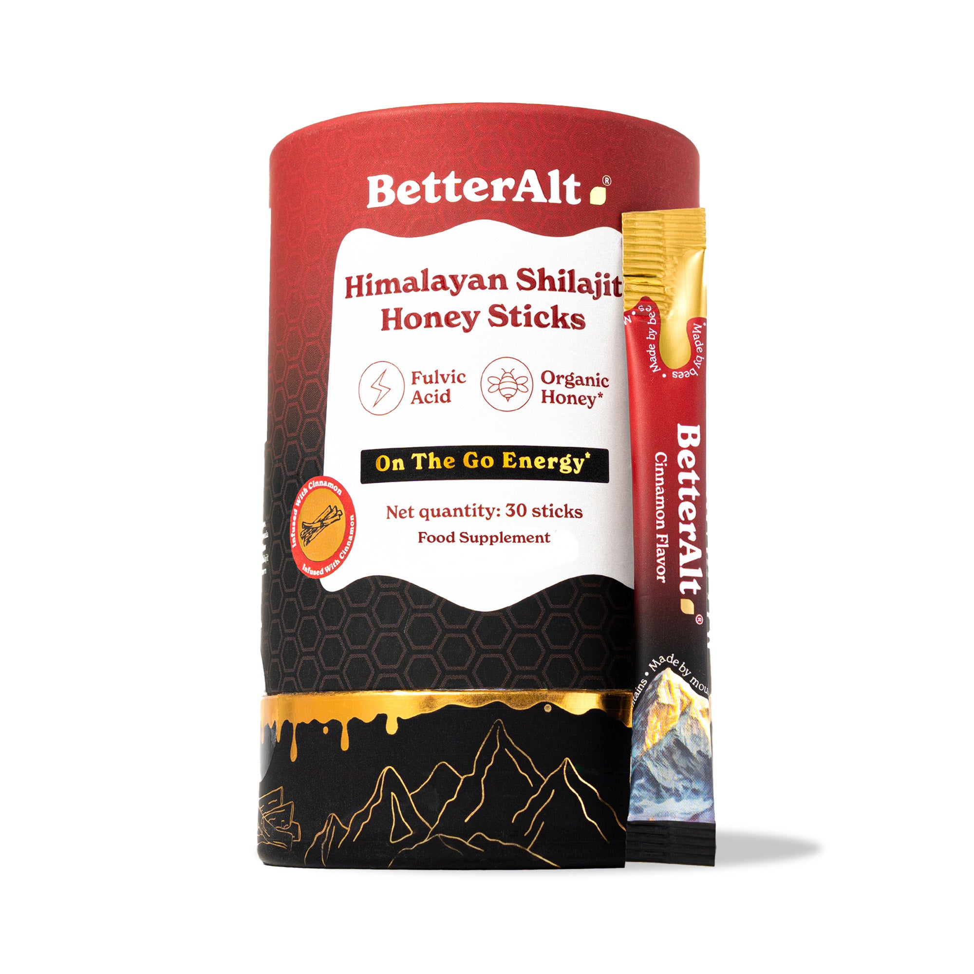 GOLD+ Shilajit Honey Sticks