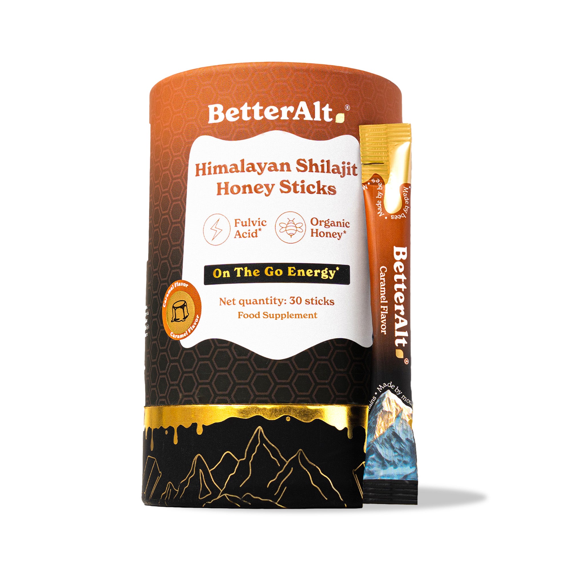 GOLD+ Shilajit Honey Sticks