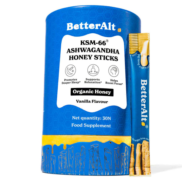 BetterAlt KSM-66 Ashwagandha Honey Sticks