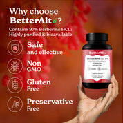 Berberine HCL 97% Capsules
