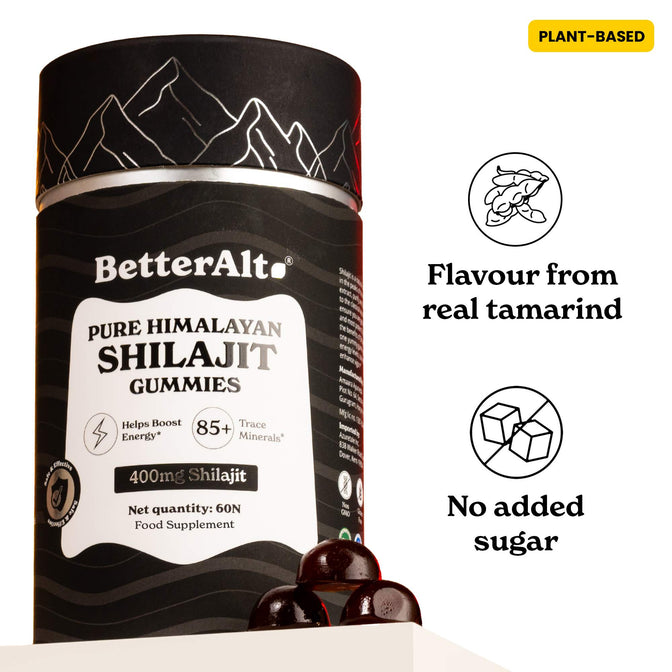 GPHS60-UK GPHS60X2-UK - Pure Himalayan Shilajit Resin Gummies