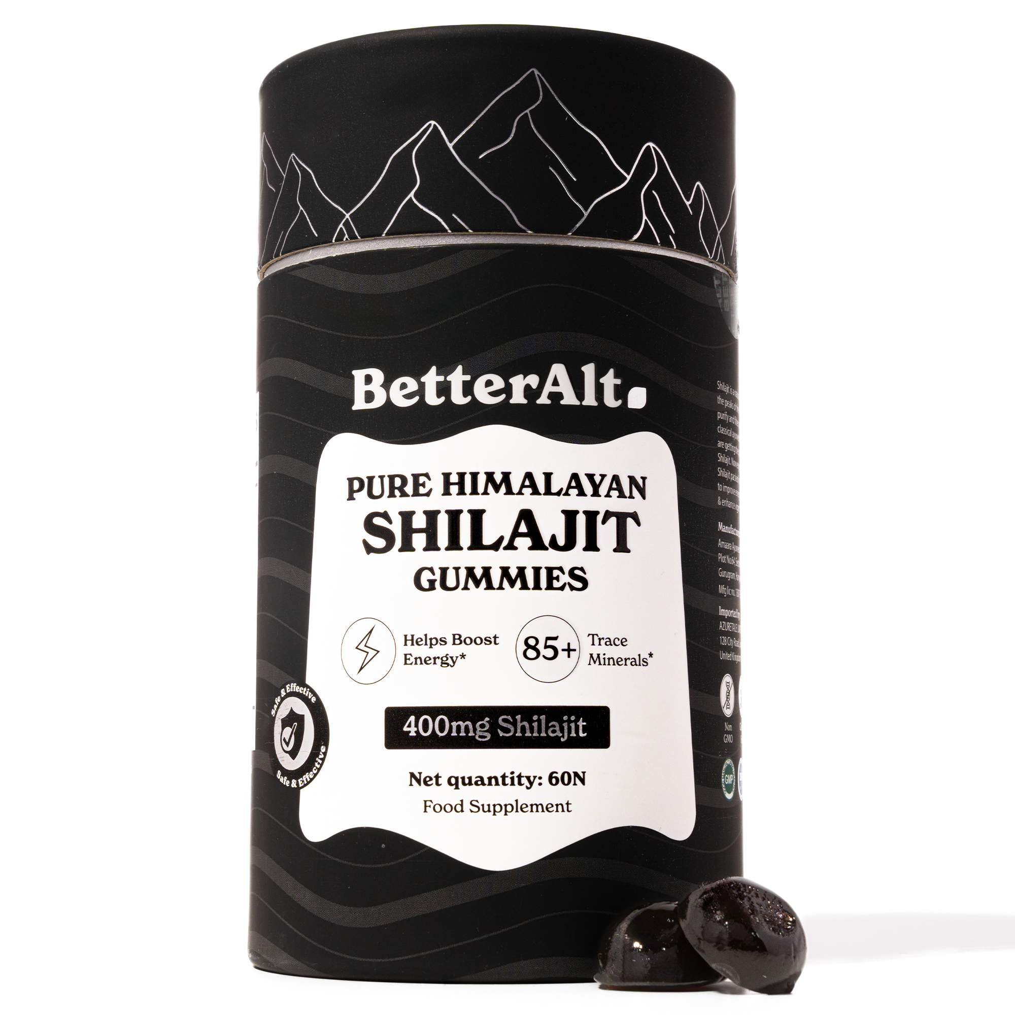 Pure Himalayan Shilajit Resin Gummies