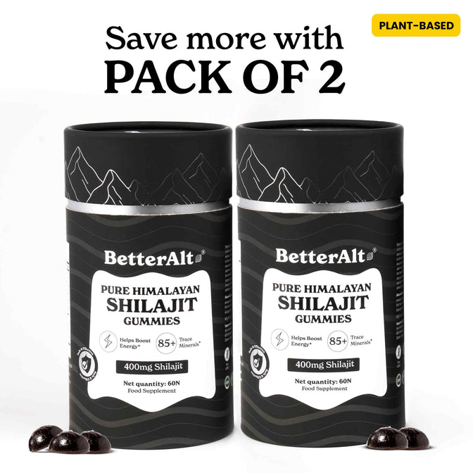 GPHS60X2-UK - Pure Himalayan Shilajit Resin Gummies