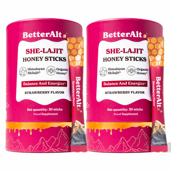 SLHSSF30X2-UK - SHE-Lajit Honey Sticks