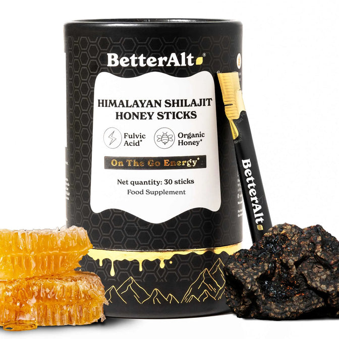 HSHS30-UK - GOLD+ Shilajit Honey Sticks