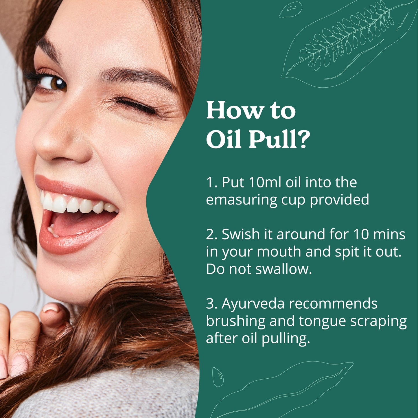 Oral Detox Oil Pulling