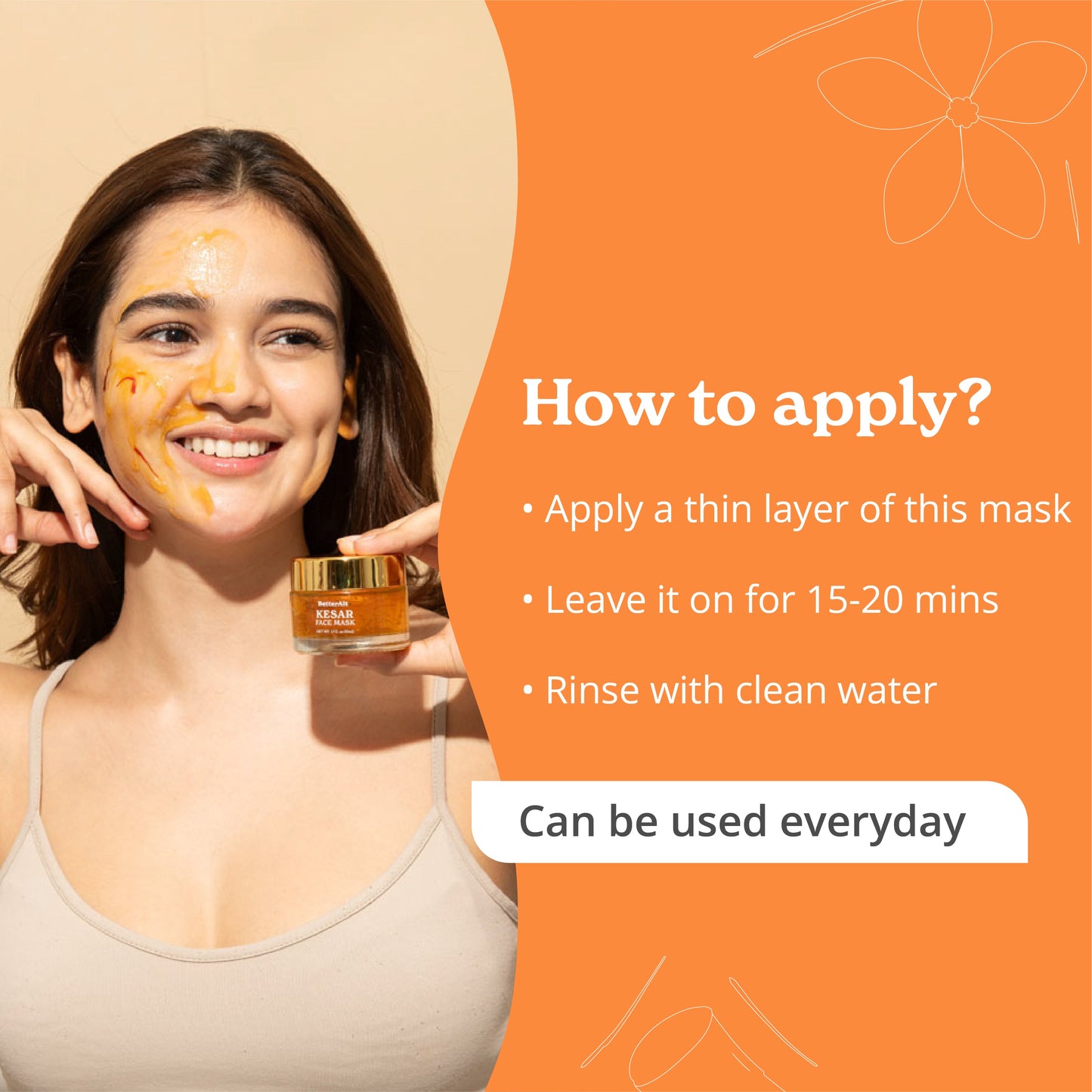 Kesar Face Mask